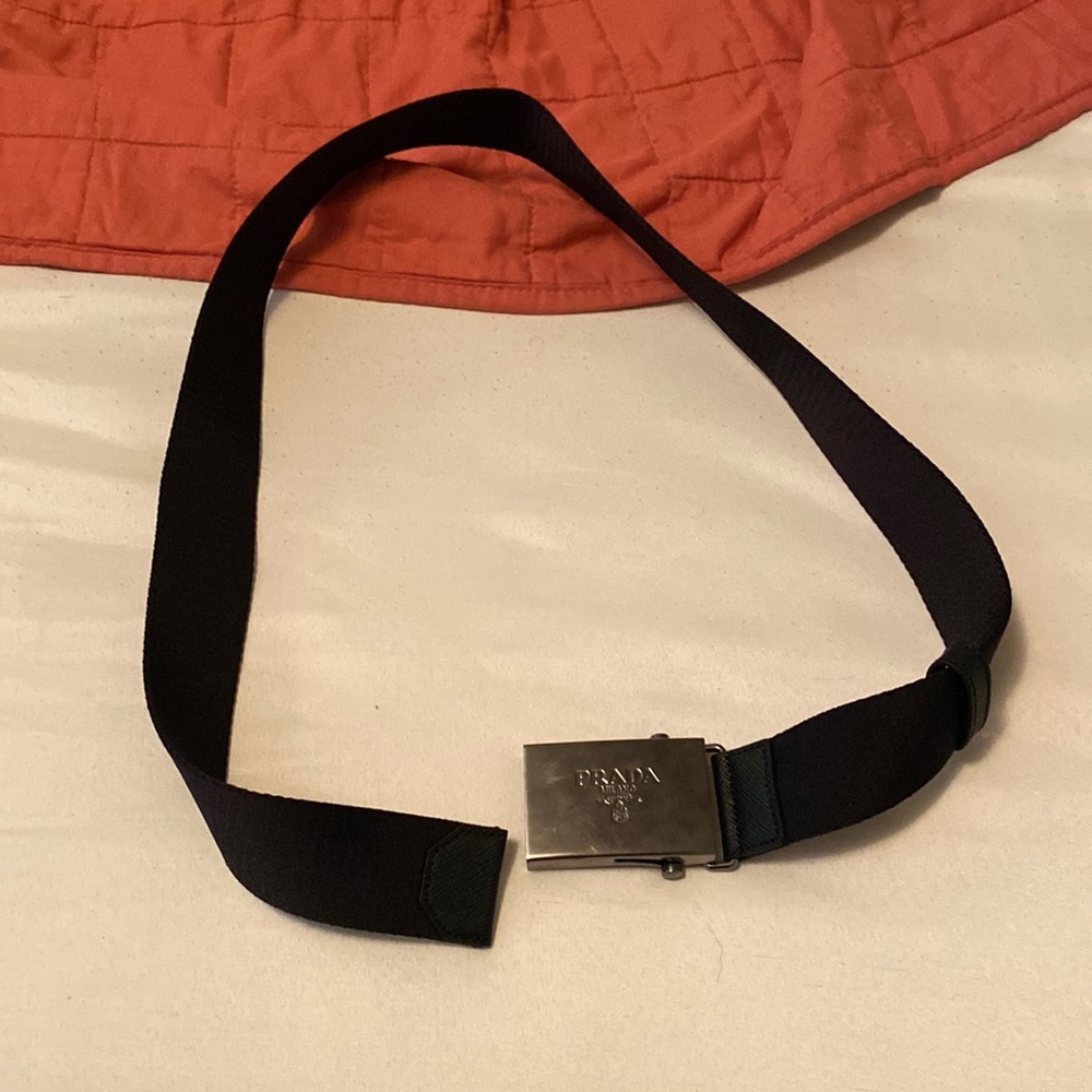 mens REAL prada belt